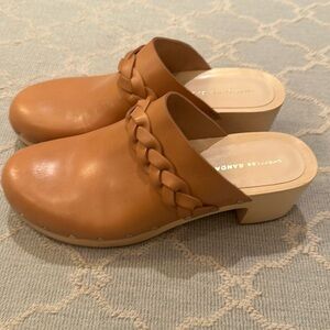 NWT Loeffler Randall Lupa Clog Leather Honey size 10M